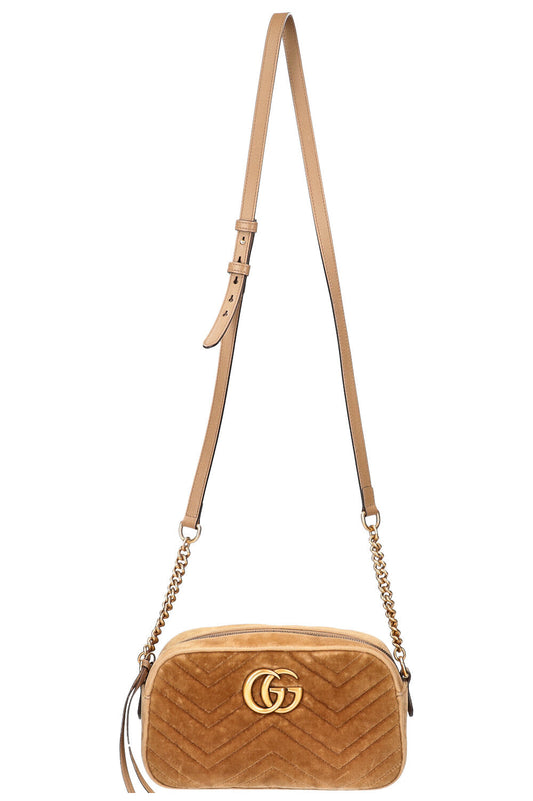 Luxury Gucci Trending 2025 GG Marmont Shoulder Bag Velvet