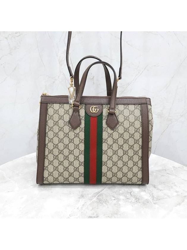 Luxury Gucci Trending 2025 Lux You GG Ophidia medium top handle bag