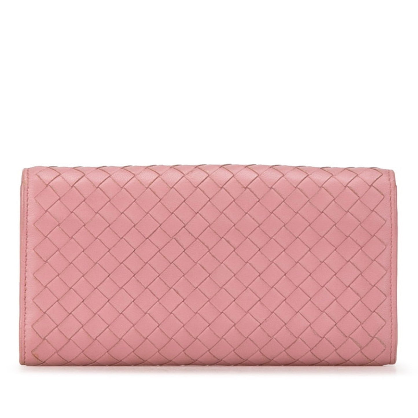 Luxury Bottega Veneta  Leather Long Wallet (Bi-Fold) ()