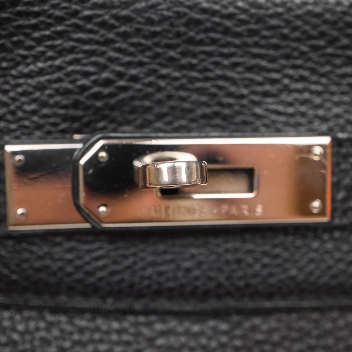 Hermès Kelly Ado Backpack GM Black Noir 89 Togo Palladium Hardware