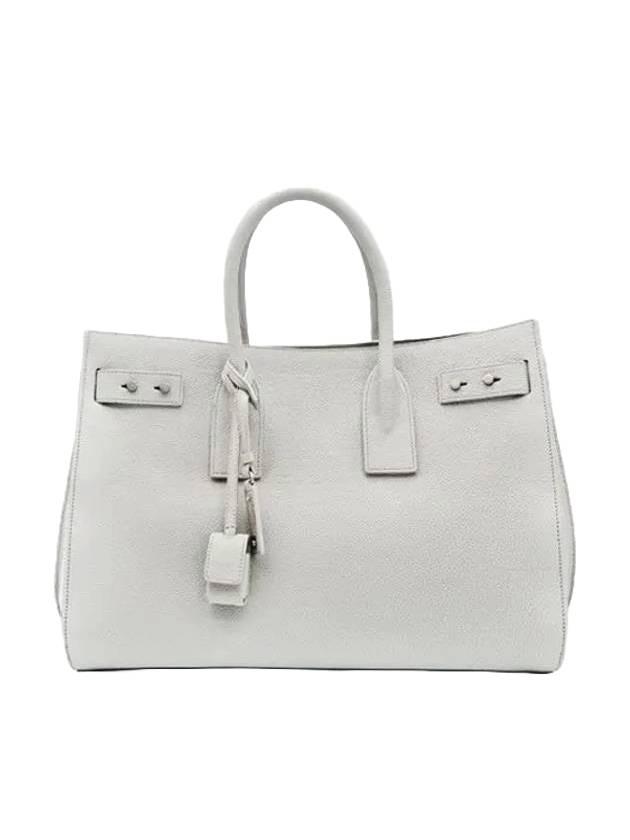 Luxury Saint Laurent Sac De Jour Medium Shoulder Bag Grey