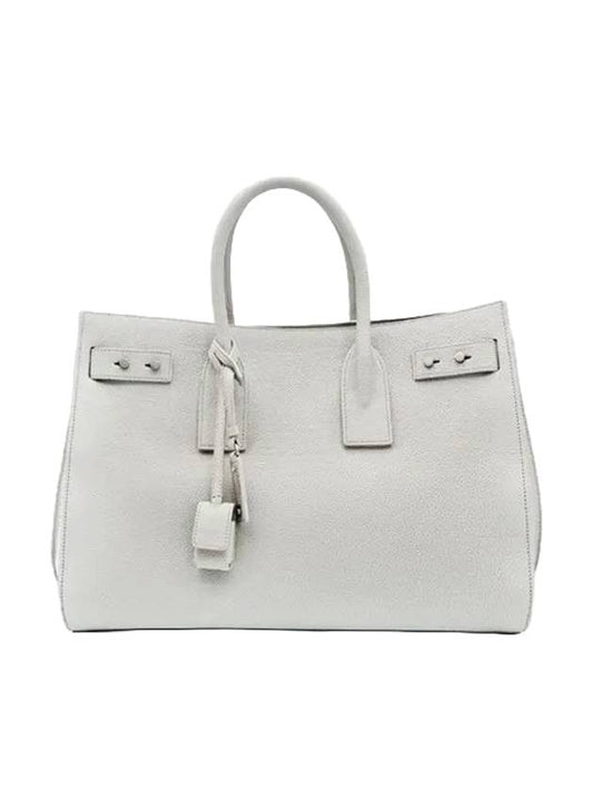 Luxury Saint Laurent Sac De Jour Medium Shoulder Bag Grey