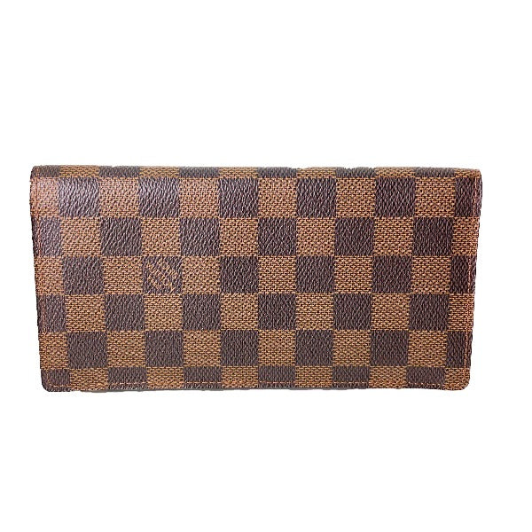 LOUIS VUITTON Bill Compartment N62228 Damier canvas Brown Portefeuille Ron Damier mens