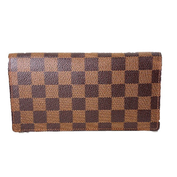 LOUIS VUITTON Bill Compartment N62228 Damier canvas Brown Portefeuille Ron Damier mens
