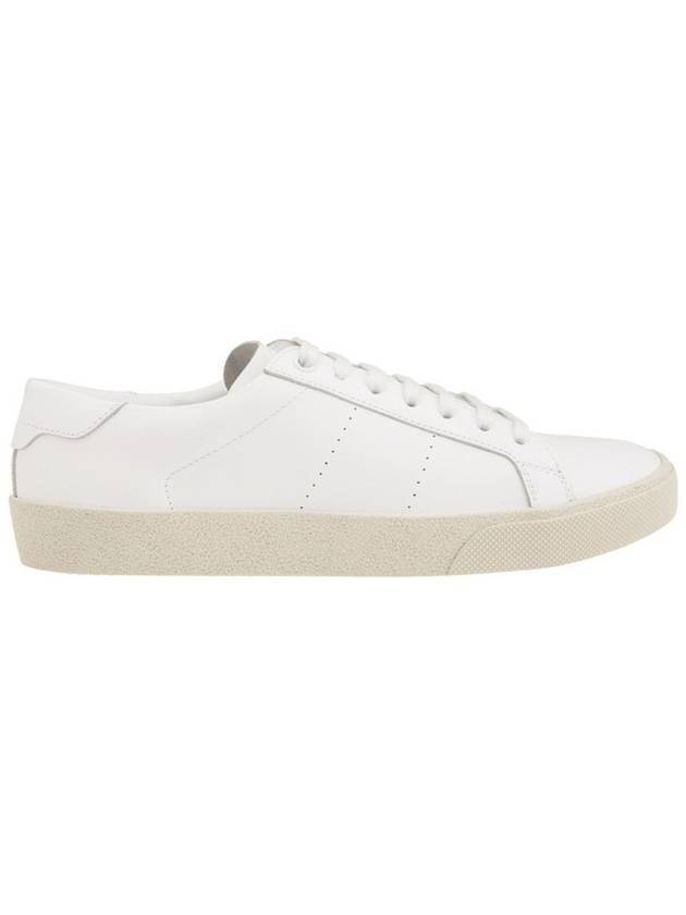 Luxury Saint Laurent Classic Leather Low Top Sneakers White