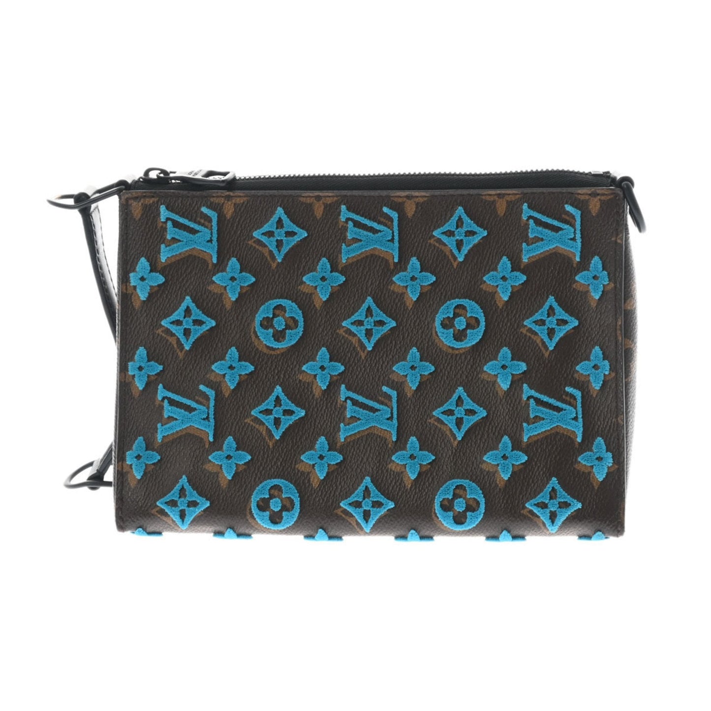 Louis Vuitton Triana  Canvas Shopper Bag ()