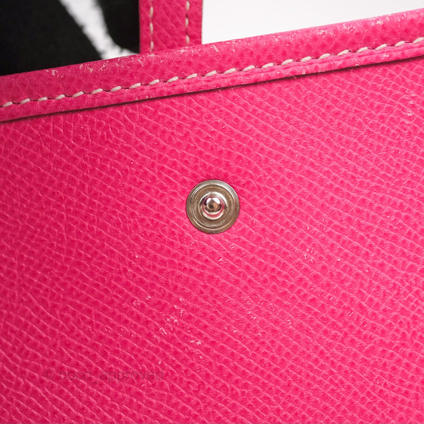 Hermès Mini Evelyne 16 Hot Pink Epsom Palladium Hardware