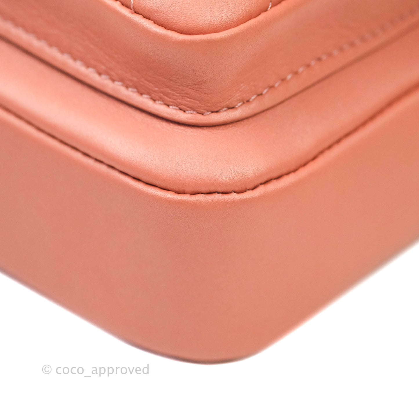 Chanel Day Trip Quilted Small Lambskin Pink Aged Gold Hardware