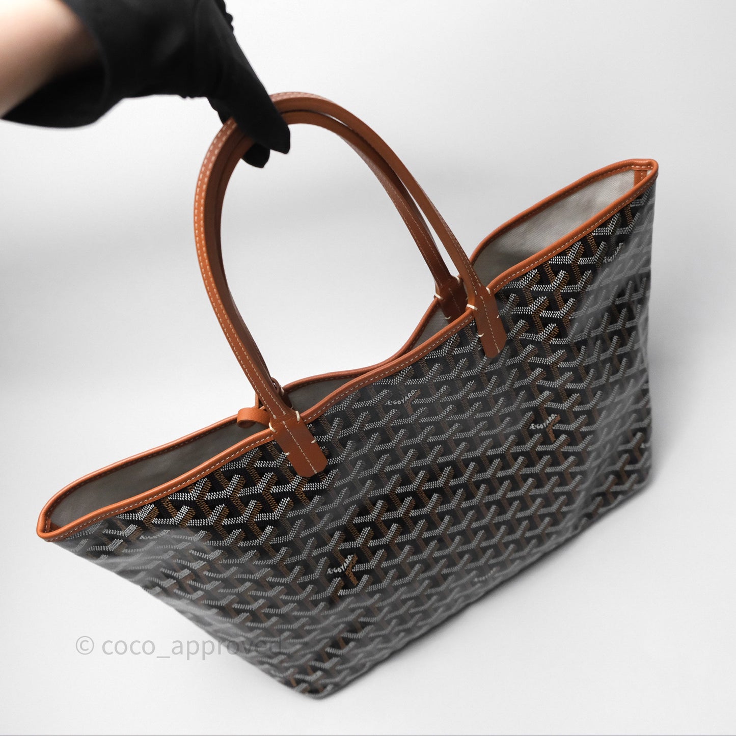 Goyard Saint Louis Tote PM⁣⁣⁣⁣⁣⁣⁣⁣⁣⁣⁣⁣⁣⁣⁣⁣⁣⁣⁣⁣ Black/Tan