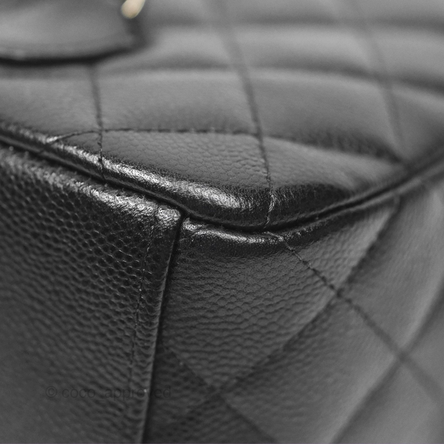 Chanel Classic Mini Backpack Black Caviar Gold Hardware