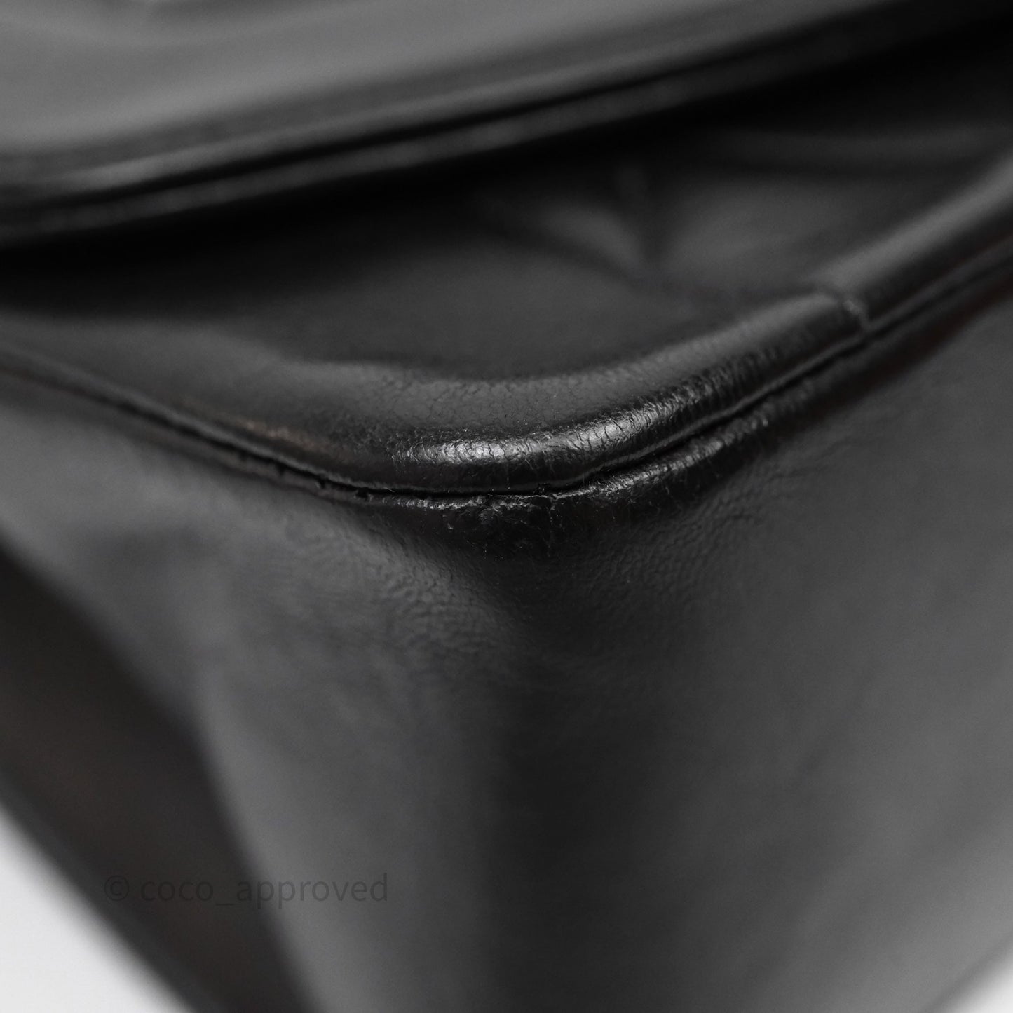 Chanel Vintage Medium Classic Diana Flap Bag Black Lambskin 24K Gold Hardware