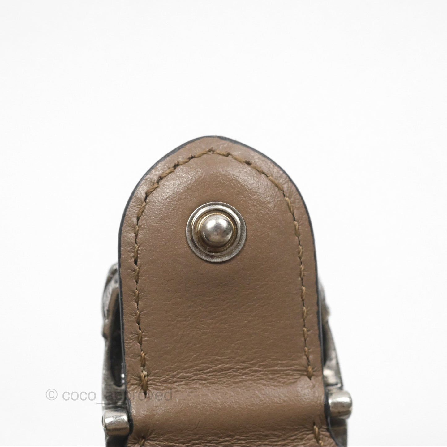 Gucci Dionysus GG Supreme Super Mini Crossbody Bag Ruthenium Hardware