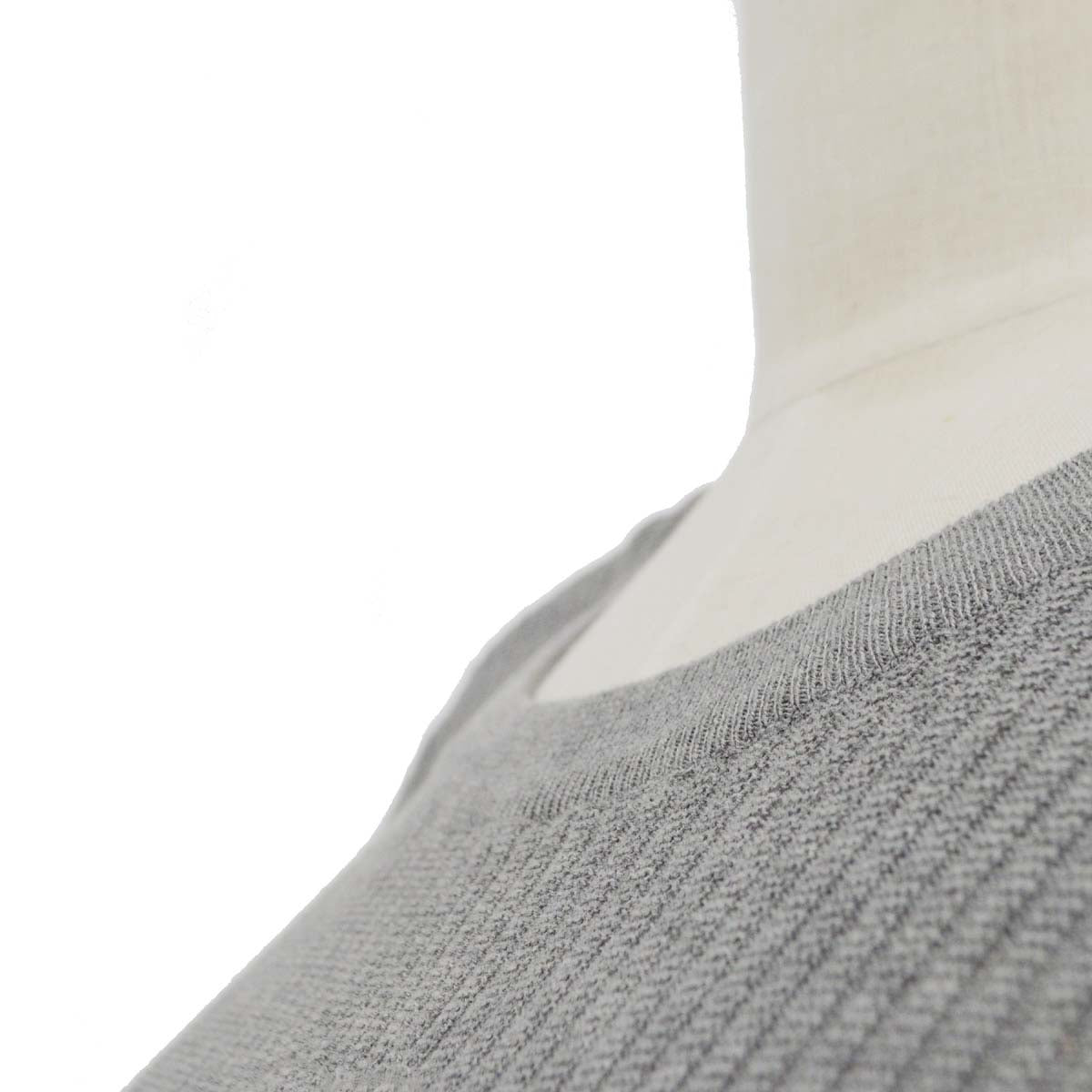 Luxury Chanel 2009 Spring CC stitch ribbed short-sleeved dress #36