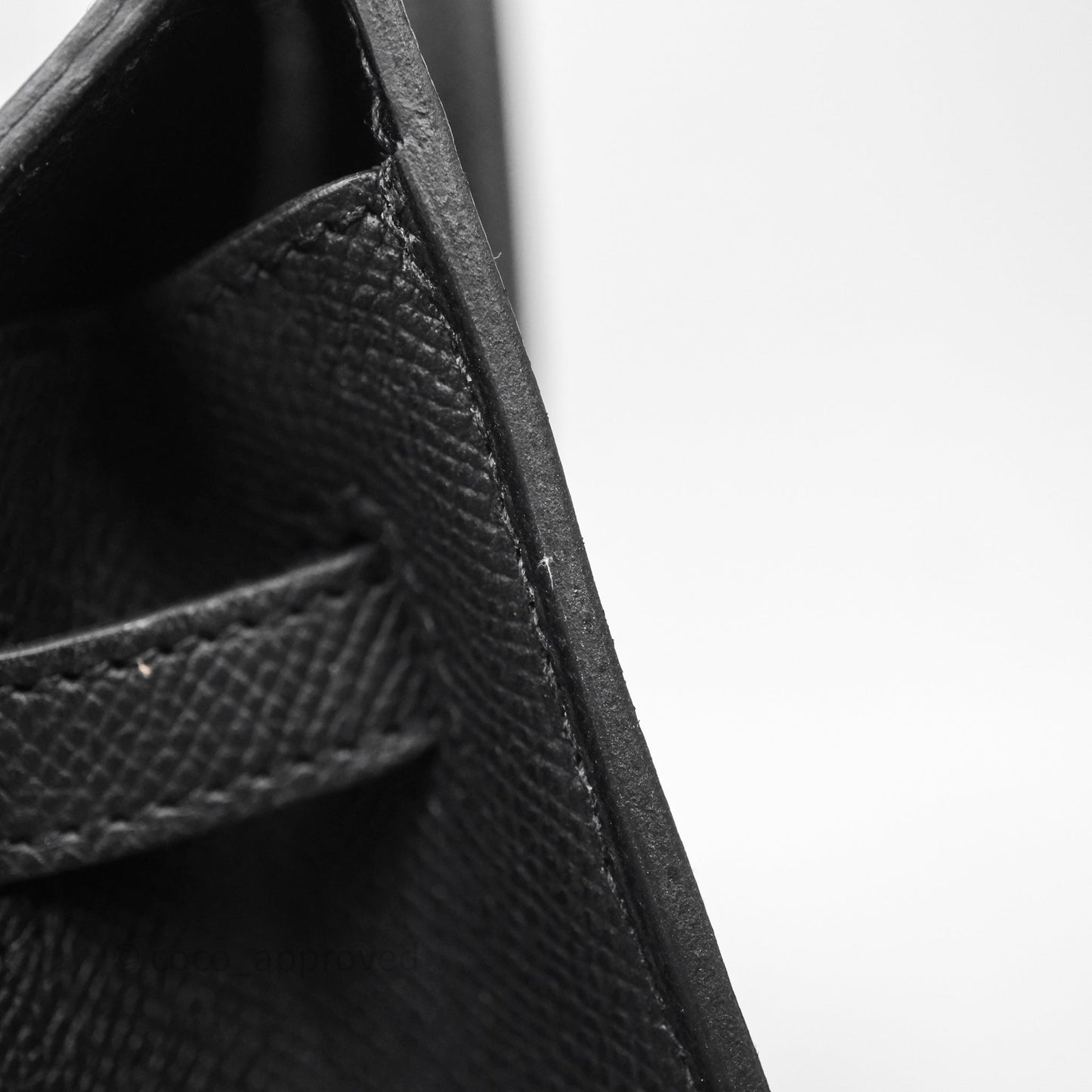 Hermès Birkin Sellier 25 Noir 89 Epsom Gold Hardware