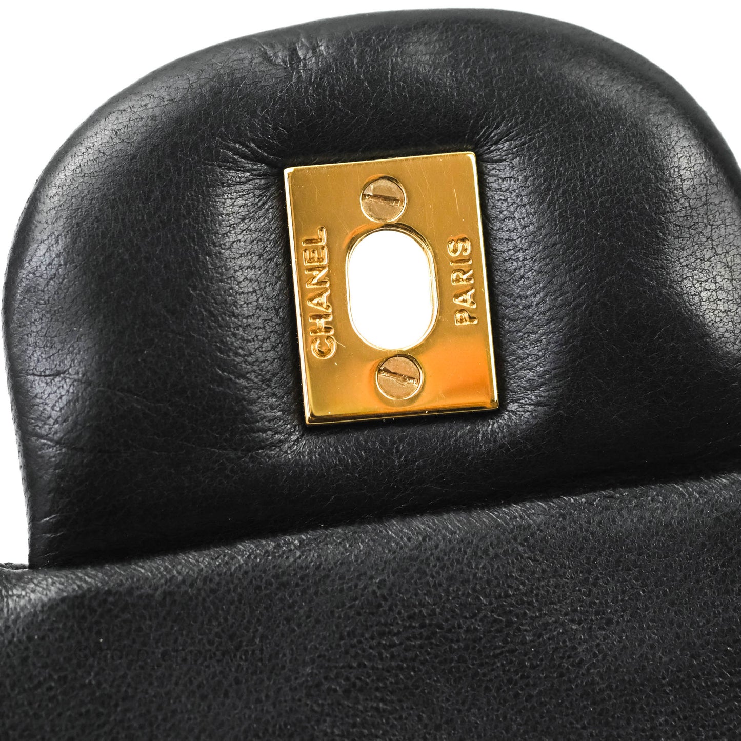 Chanel Jumbo Single Flap Black Lambskin Gold Hardware⁣⁣