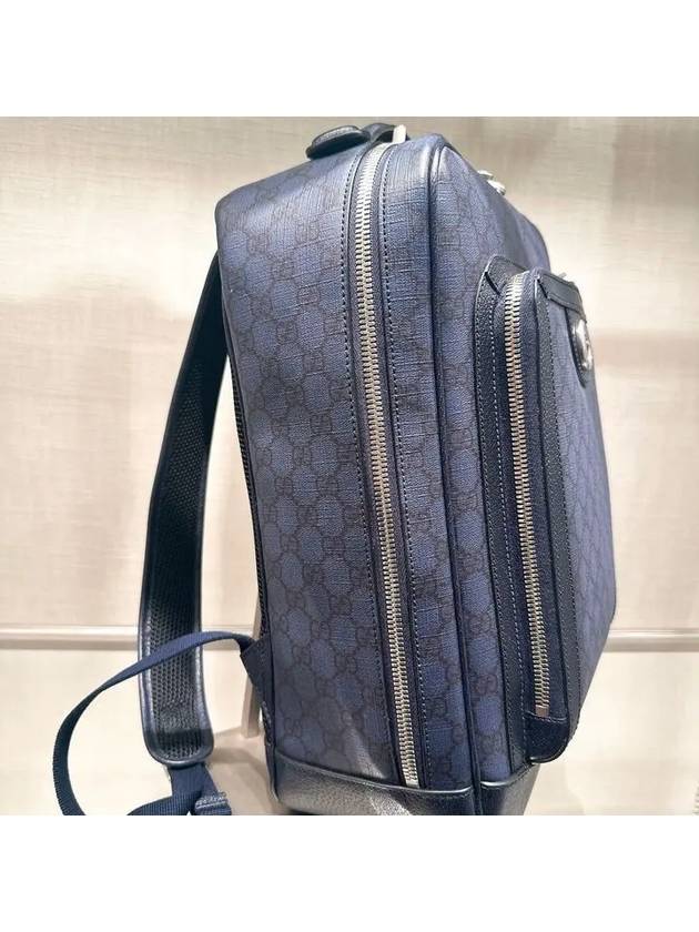 Luxury Gucci Trending 2025 Ophidia GG Medium Backpack Navy