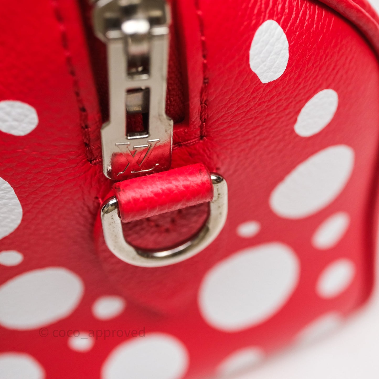 Louis Vuitton x Yayoi Kusama Speedy Bandoulière 20 Red