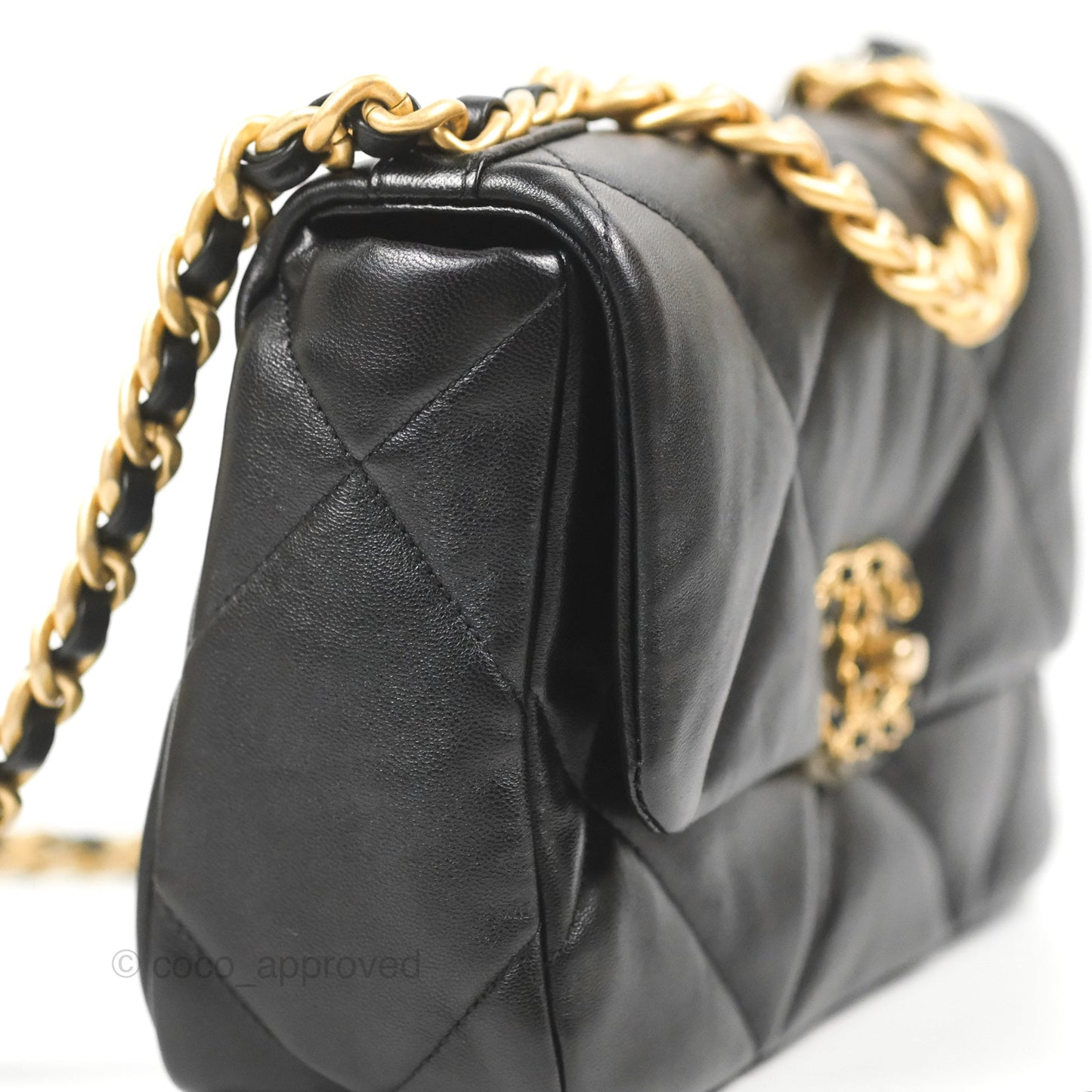 Chanel 19 Small Black Mixed Hardware