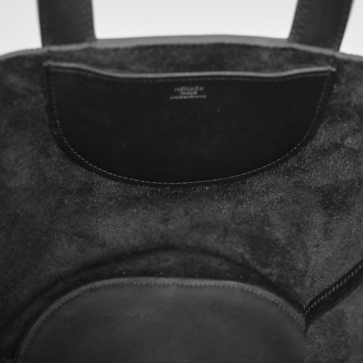 Hermes In-The-Loop 18 Black Noir 89 Clemence Palladium Hardware
