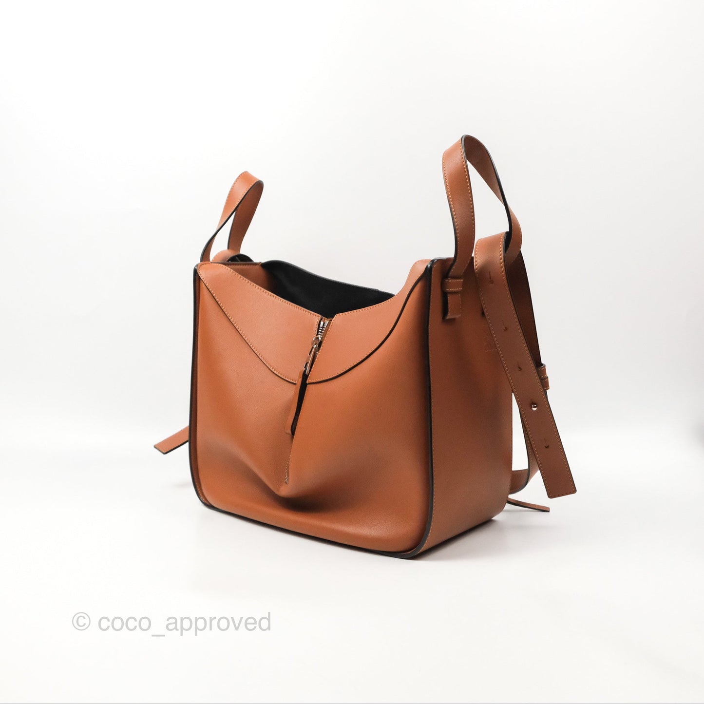 Loewe Hammock Small Shoulder Bag Tan