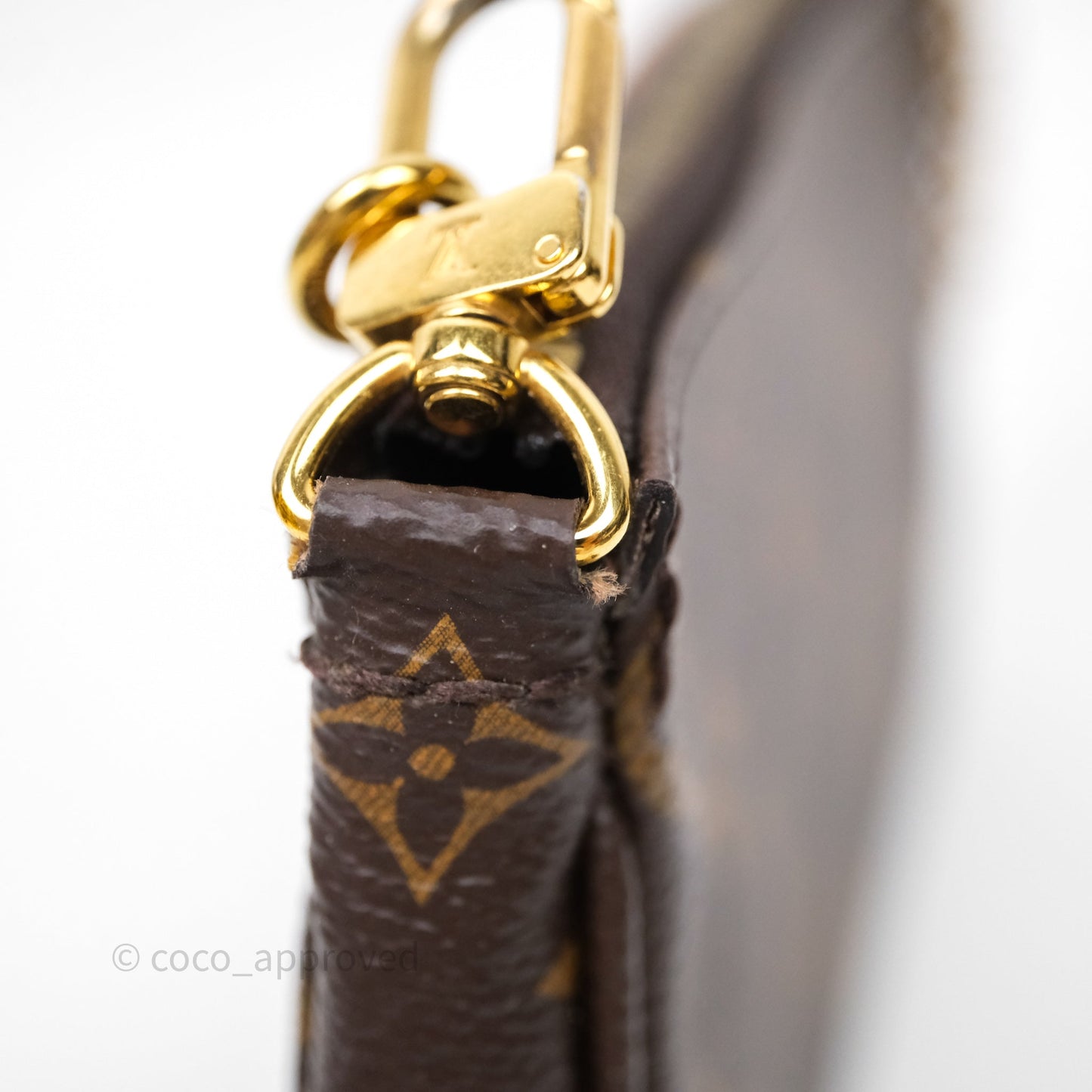 Louis Vuitton Multi Pochette Accessories Khaki Monogram Canvas