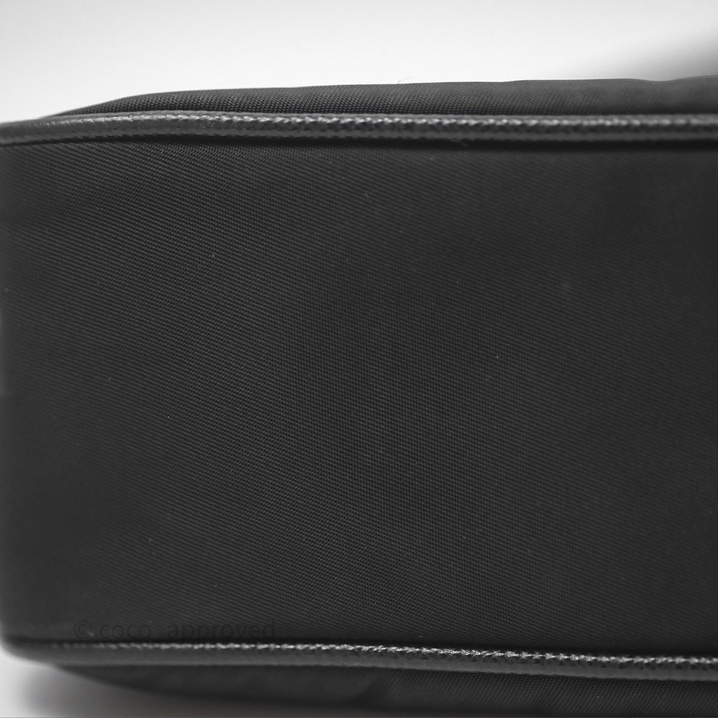 Prada Re-Edition 2005 Nylon Mini Bag Black Silver Hardware