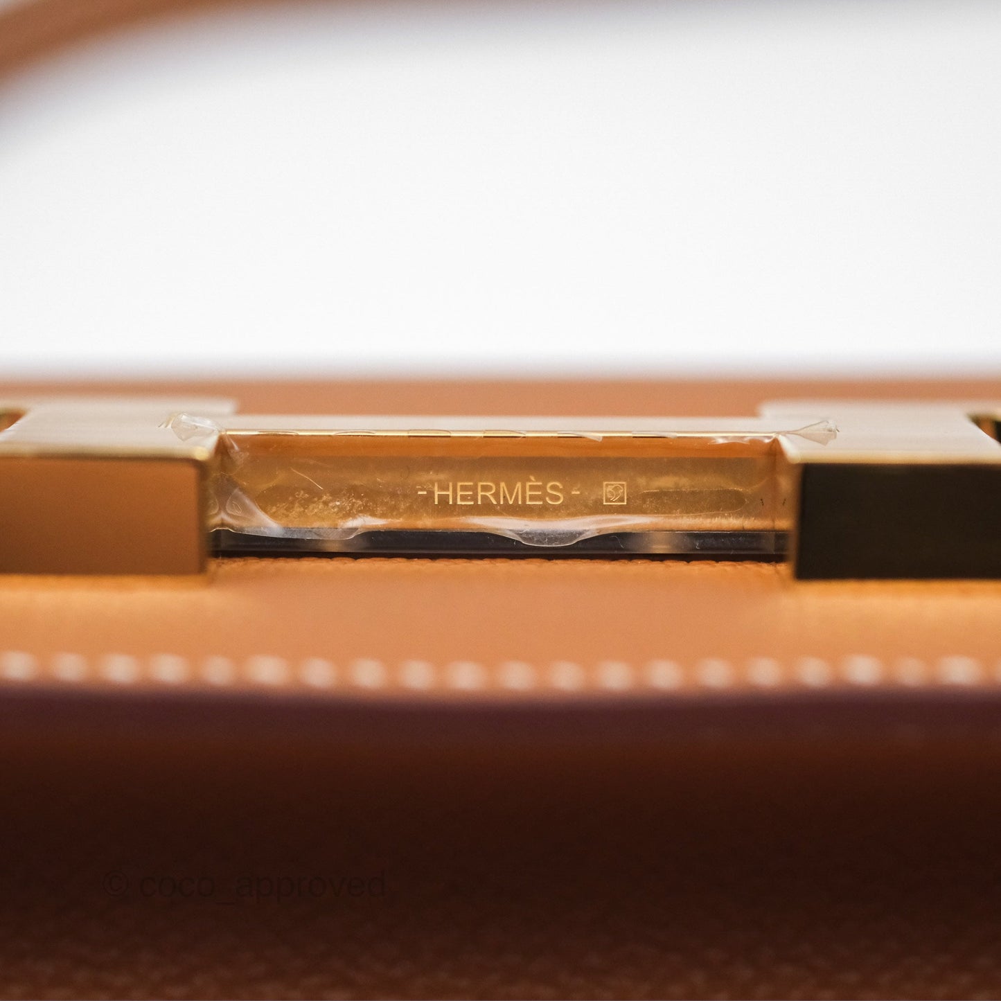 Hermès Constance Elan Gold Epsom Gold Hardware