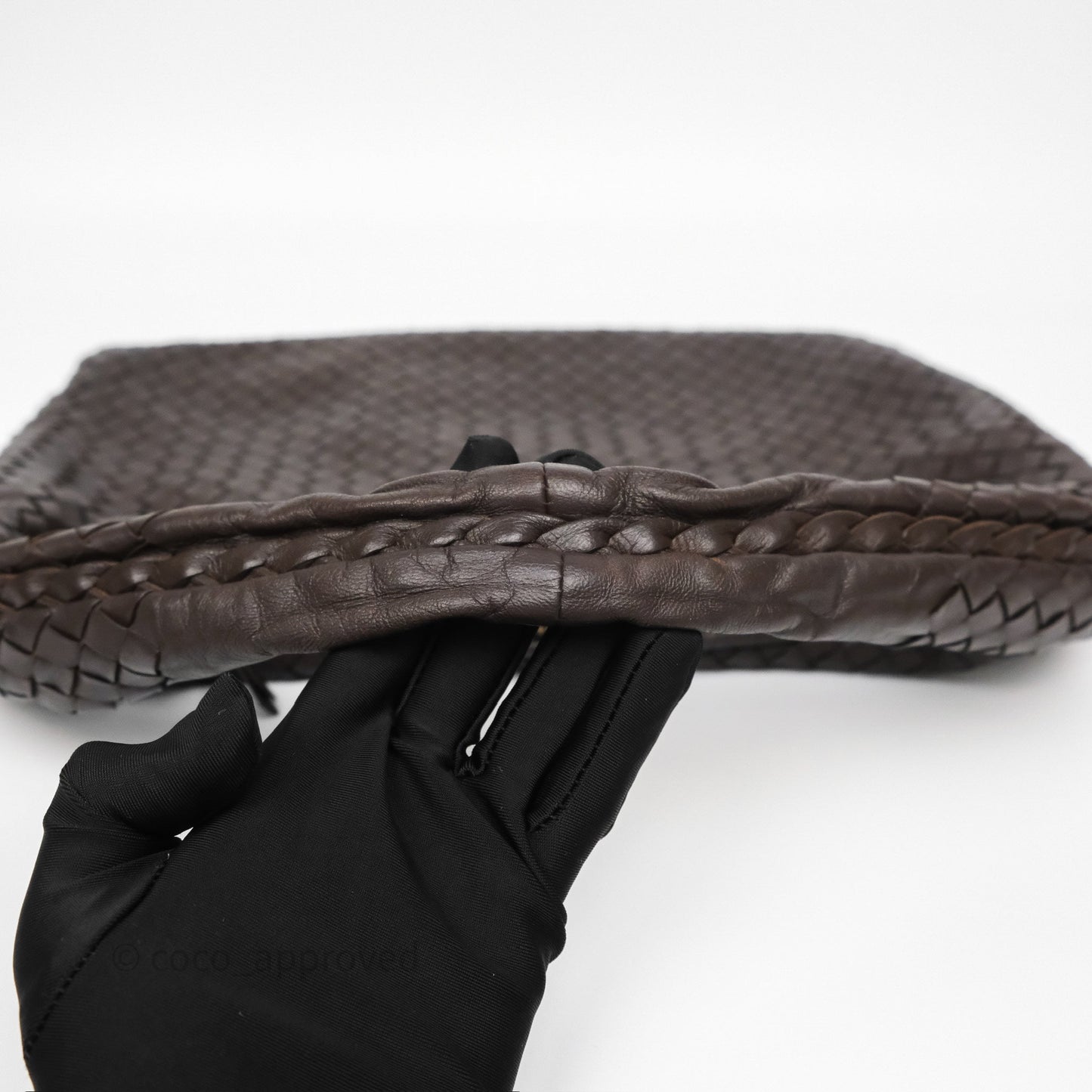 Bottega Veneta Veneta Hobo Ebano Nappa Intrecciato