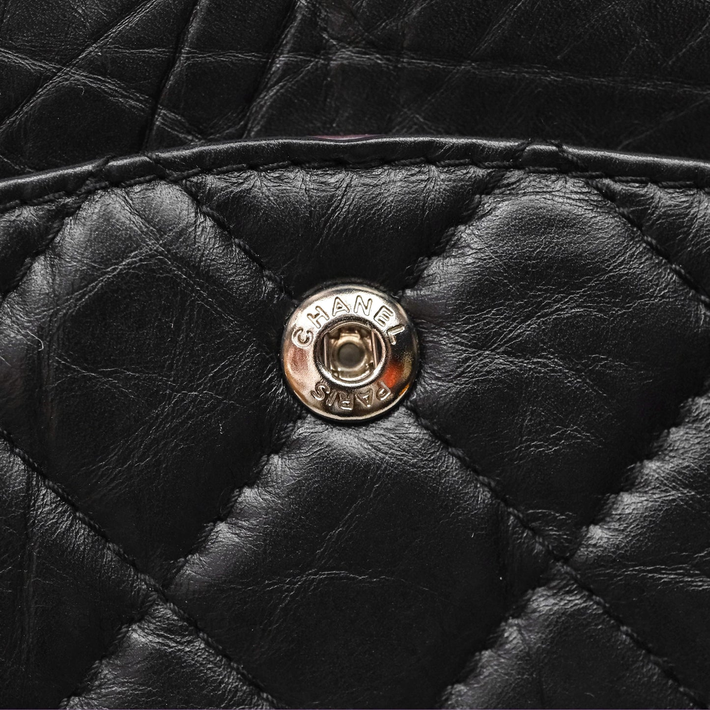 Chanel Reissue Quilted Aged Calfskin Black Ruthenium Hardware 226