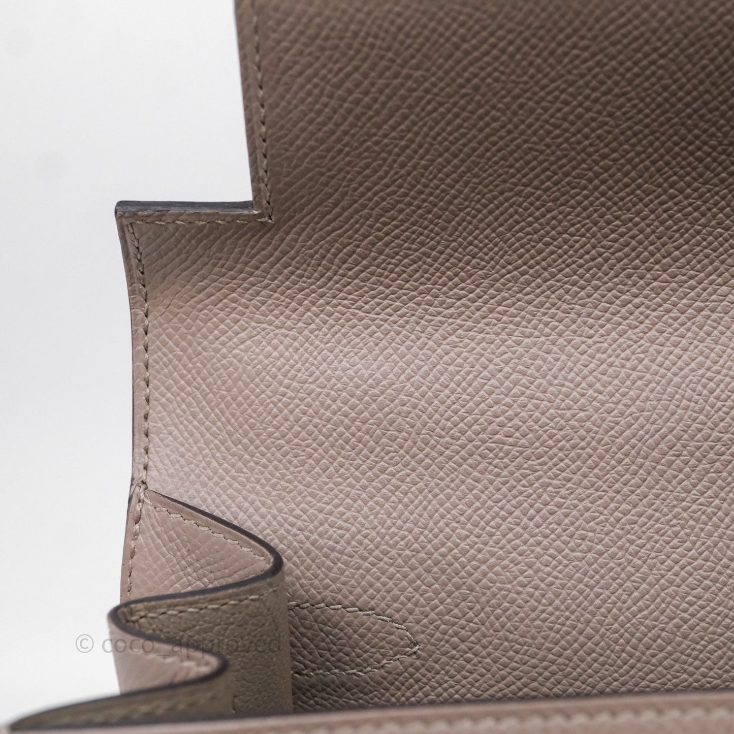 Hermes Kelly 28 Gris Asphalte Epsom Gold Hardware