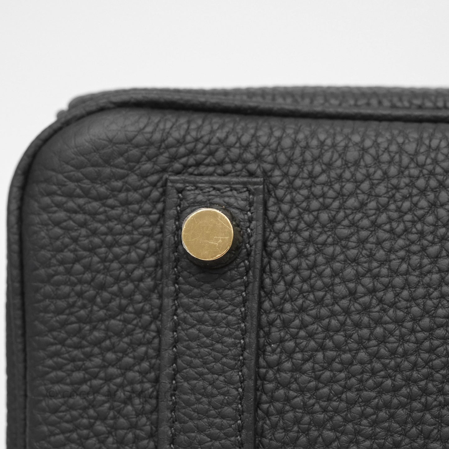 Hermès 3 In 1 Birkin 30 Retourne Black Noir 89 Togo Gold Hardware