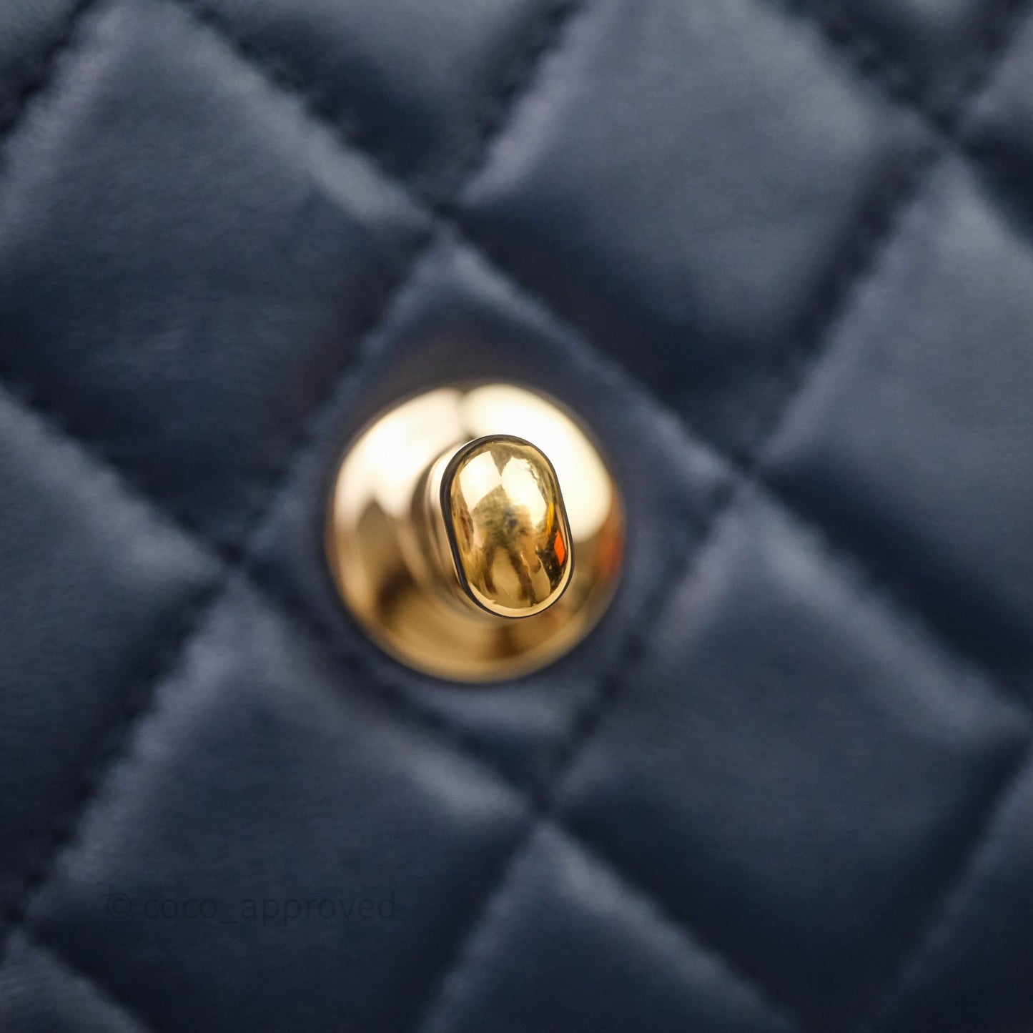Chanel Trendy CC WOC Wallet On Chain Navy Lambskin Gold Hardware