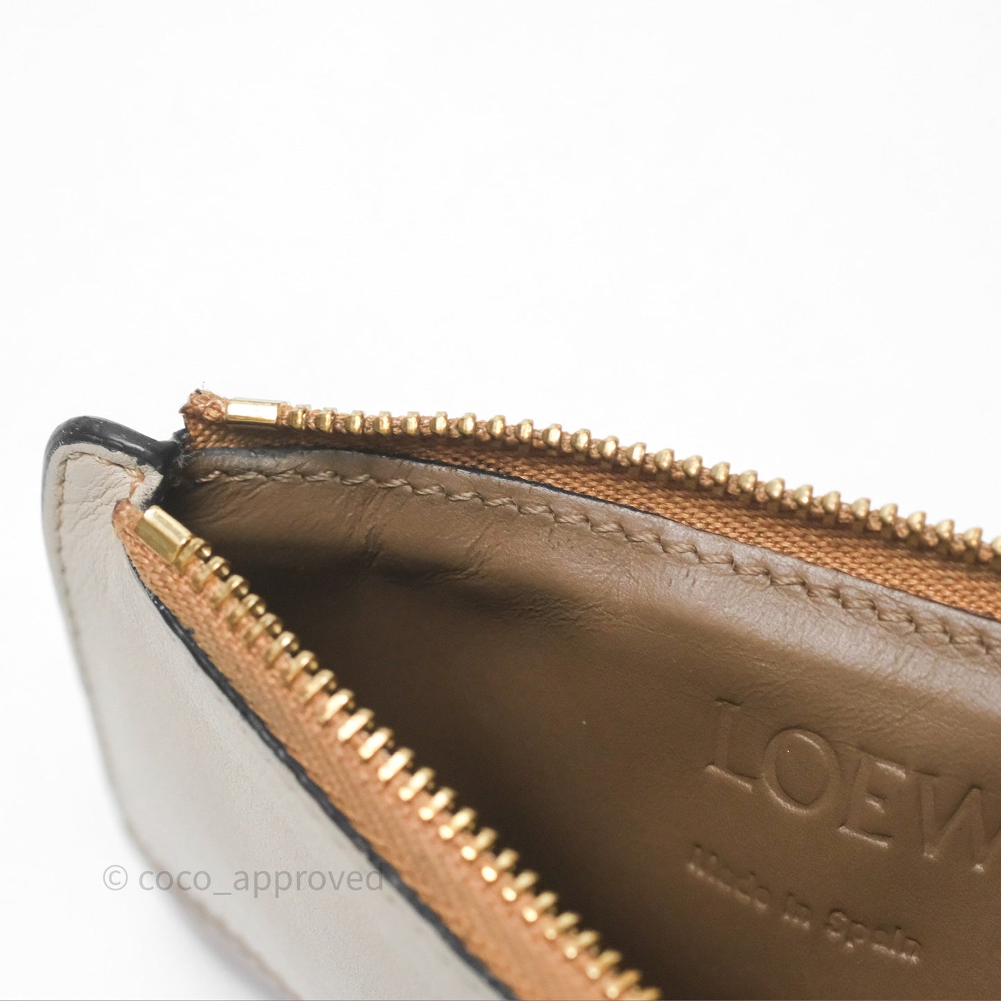 Loewe Puzzle Coin Card Holder Calfskin