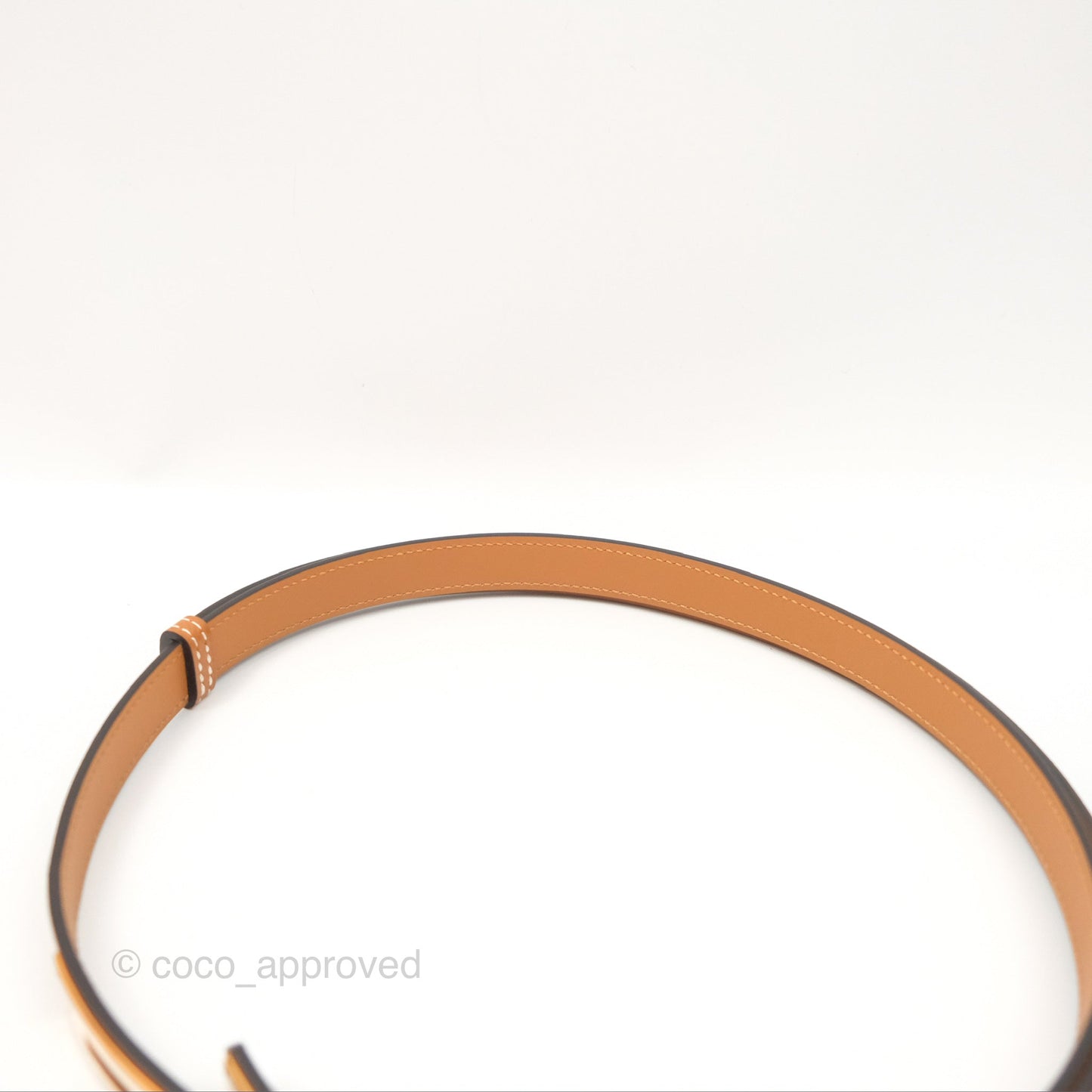 Hermès Kelly Buckle Belt Gold Epsom Rose Gold Hardware