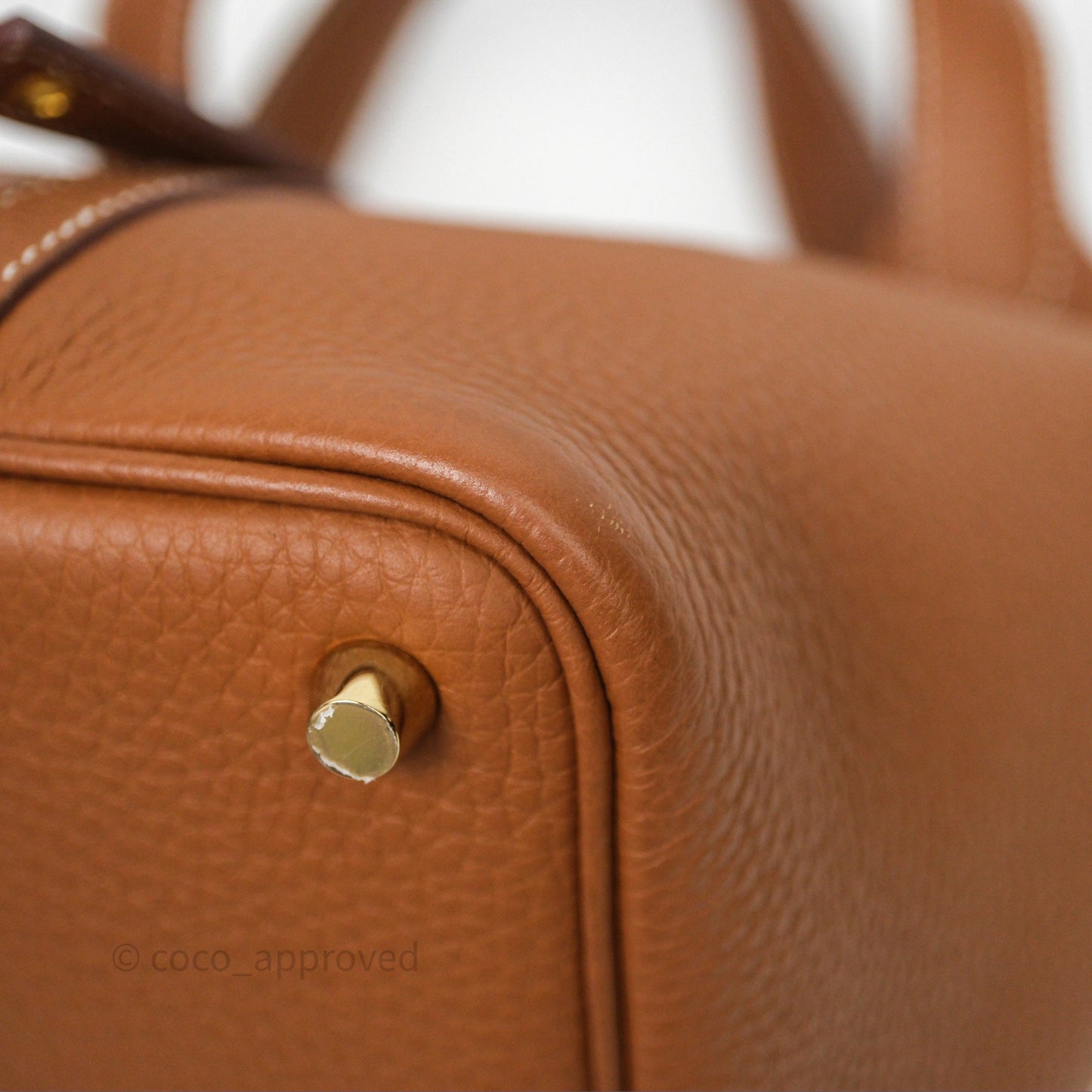 Hermès Picotin 18 Gold Clemence Gold Hardware