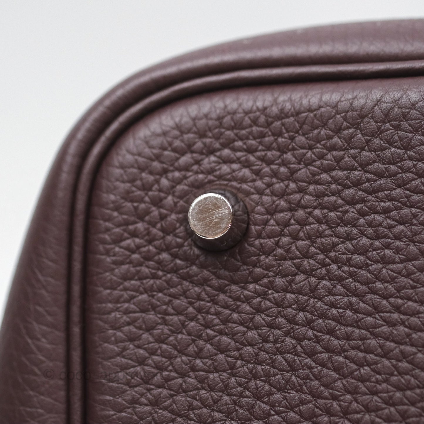 Hermès Picotin 22 Rouge Sellier Palladium Hardware