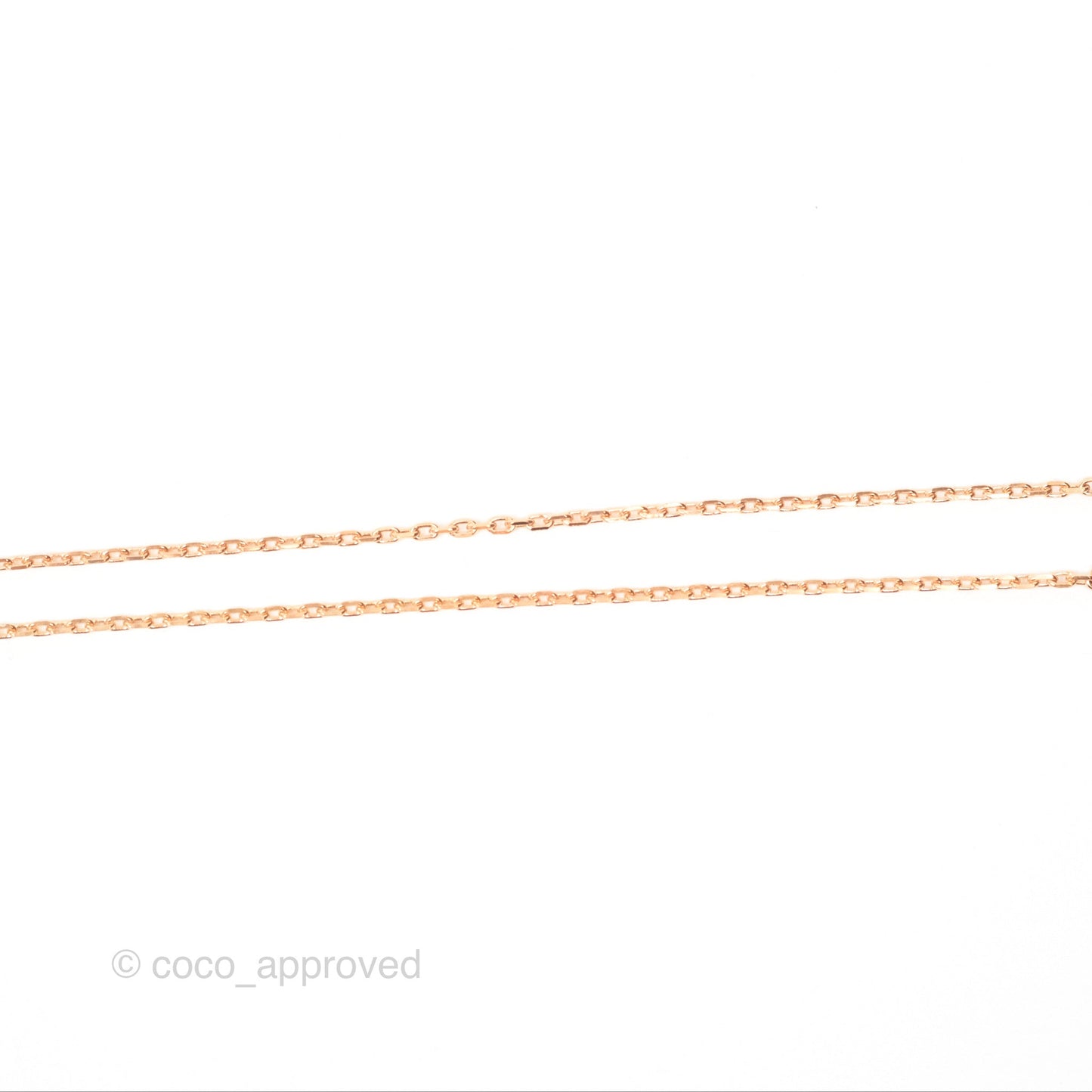 Hermès Mini Pop H Marron Glace Pendant Necklace Rose Gold Hardware