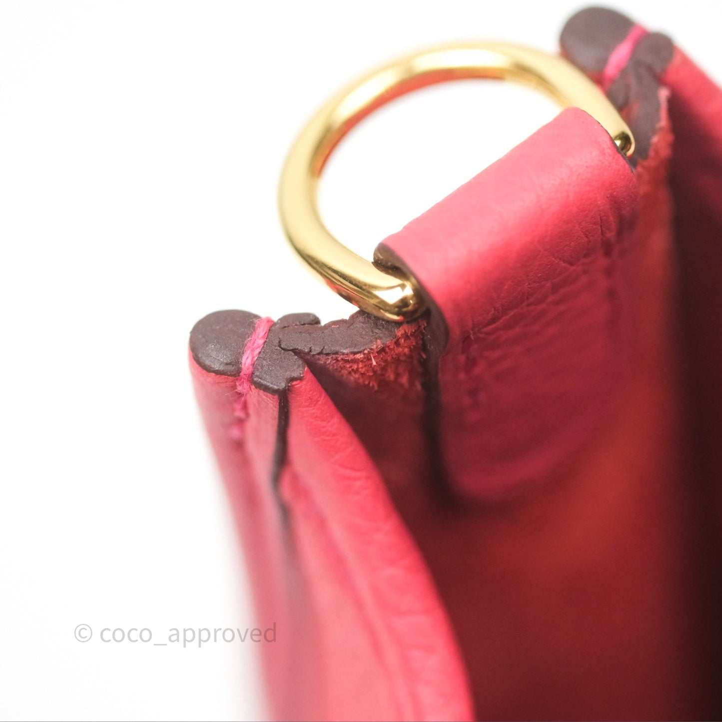 Hermès Mini Evelyne 16 Rose Texas 0E Clemence Gold Hardware