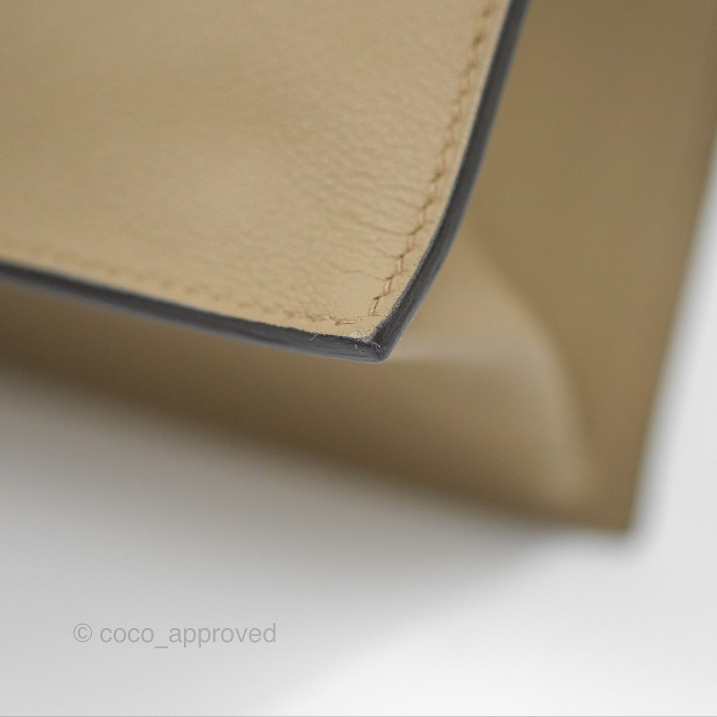 Hermès Kelly Danse II Bag Beige Marfa Palladium Hardware