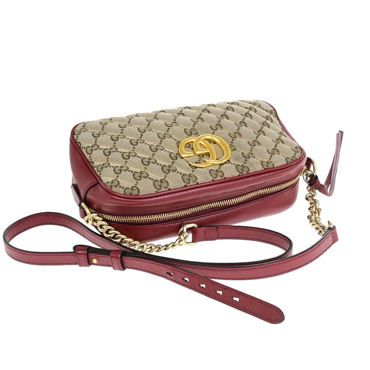 Luxury Gucci Trending 2025 Marmont  Canvas Shoulder Bag ()