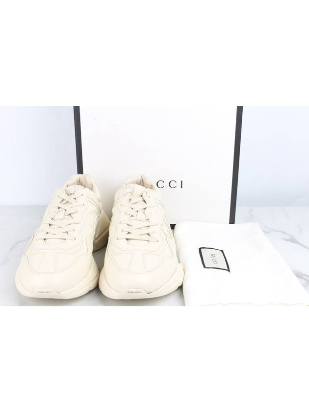 Luxury Gucci Trending 2025 Band logo rhyton sneakers 35 220