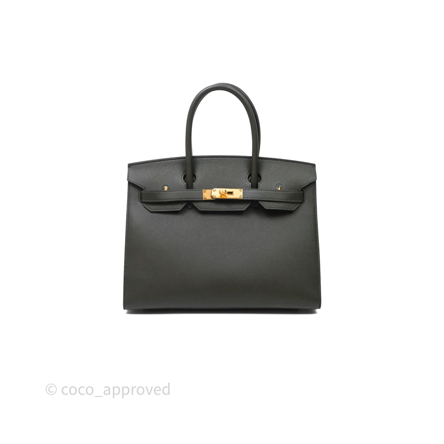 Hermès Birkin 30 Vert de Gris C6 Epsom Gold Hardware