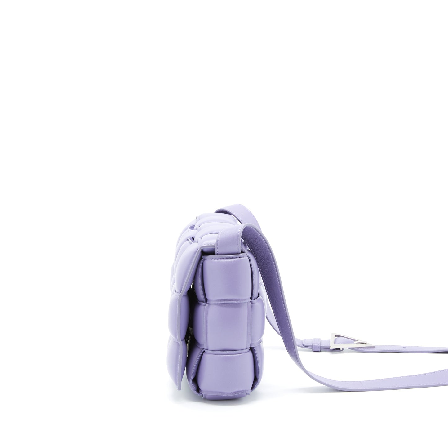 Bottega Veneta padded cassette bag Nappa leather lavender SHW