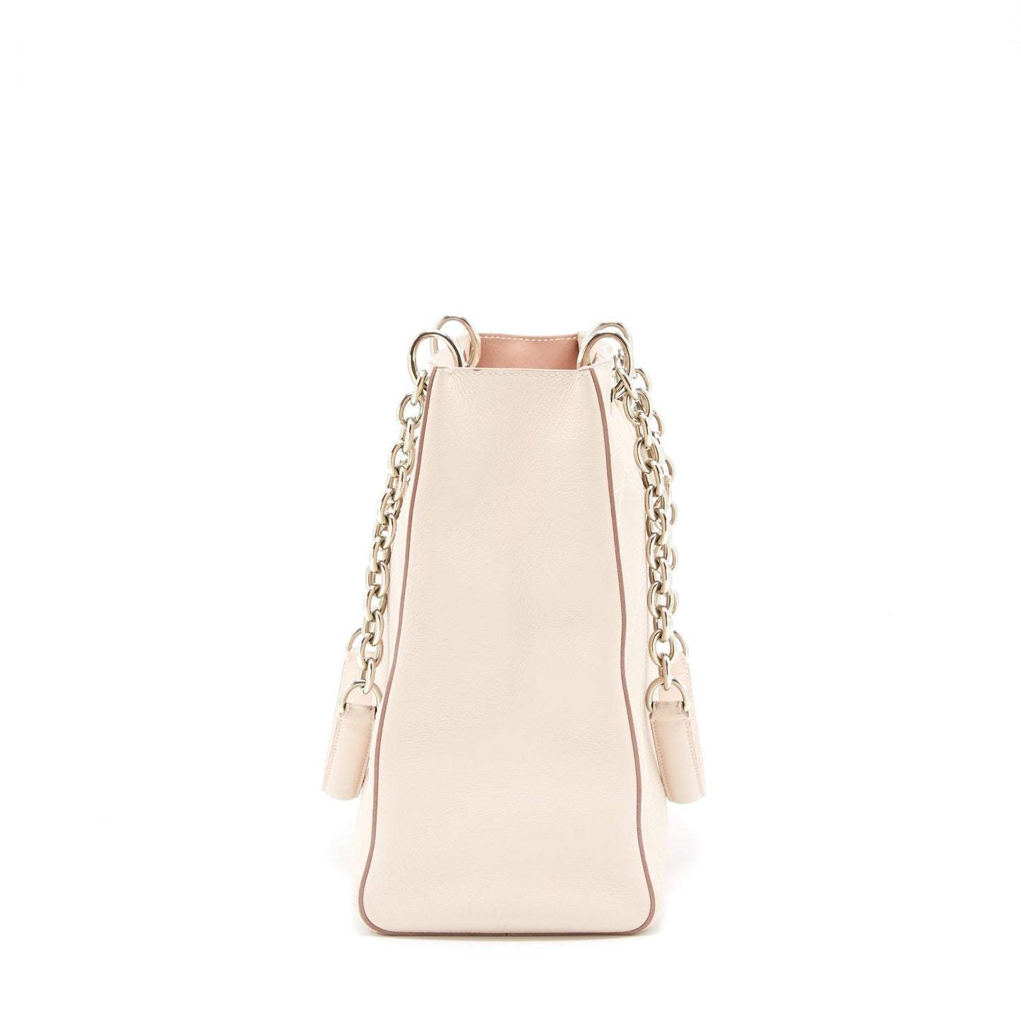 Dior Lady Dior Tote Bag Calfskin Light Beige SHW