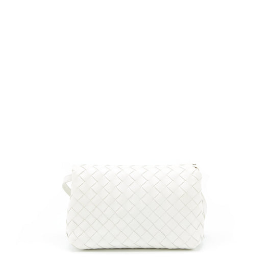 Bottega Veneta Crossbody Bag  Intrecciato White
