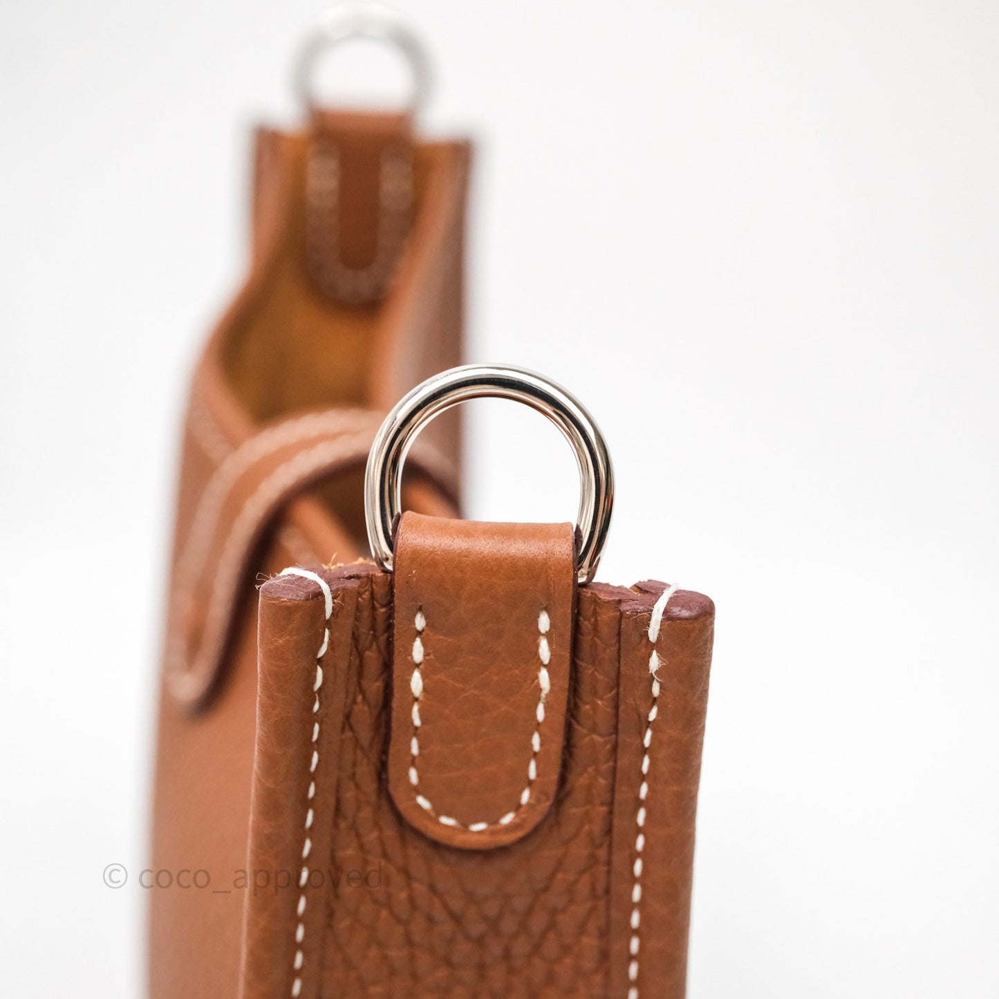 Hermès Mini Evelyne 16 Gold Clemence Gold Hardware