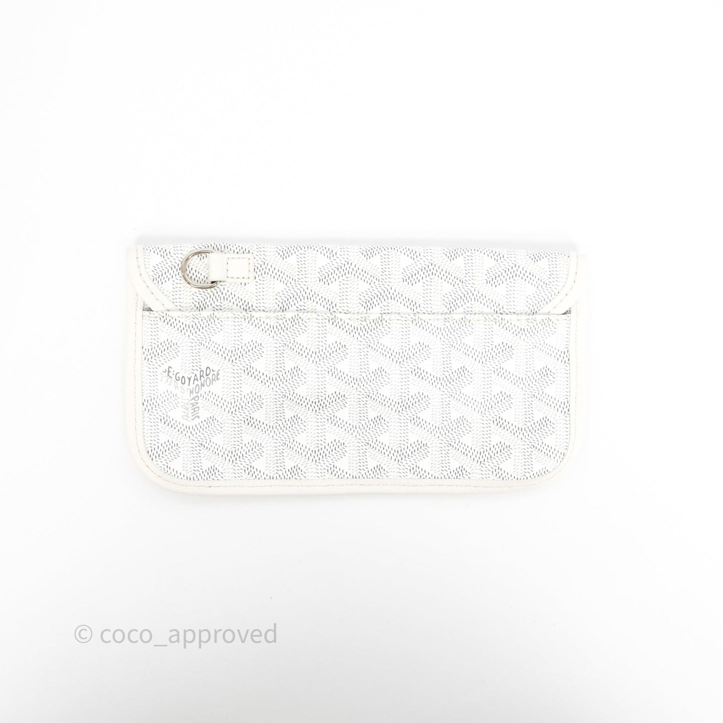 Goyard Bohème Hobo Bag PM White Goyardine Canvas