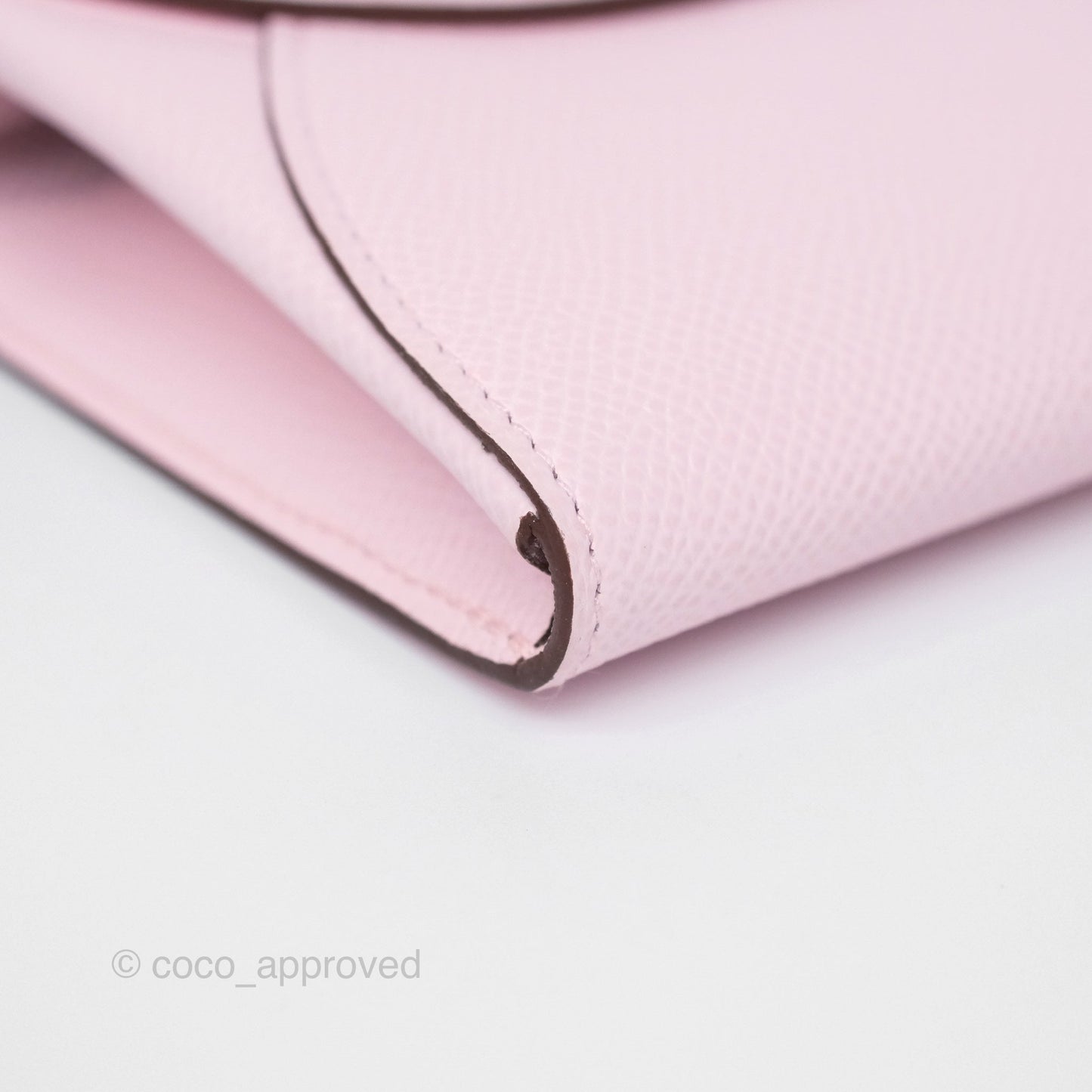 Hermes Maillon To Go Wallet Rose Darling M7 Epsom