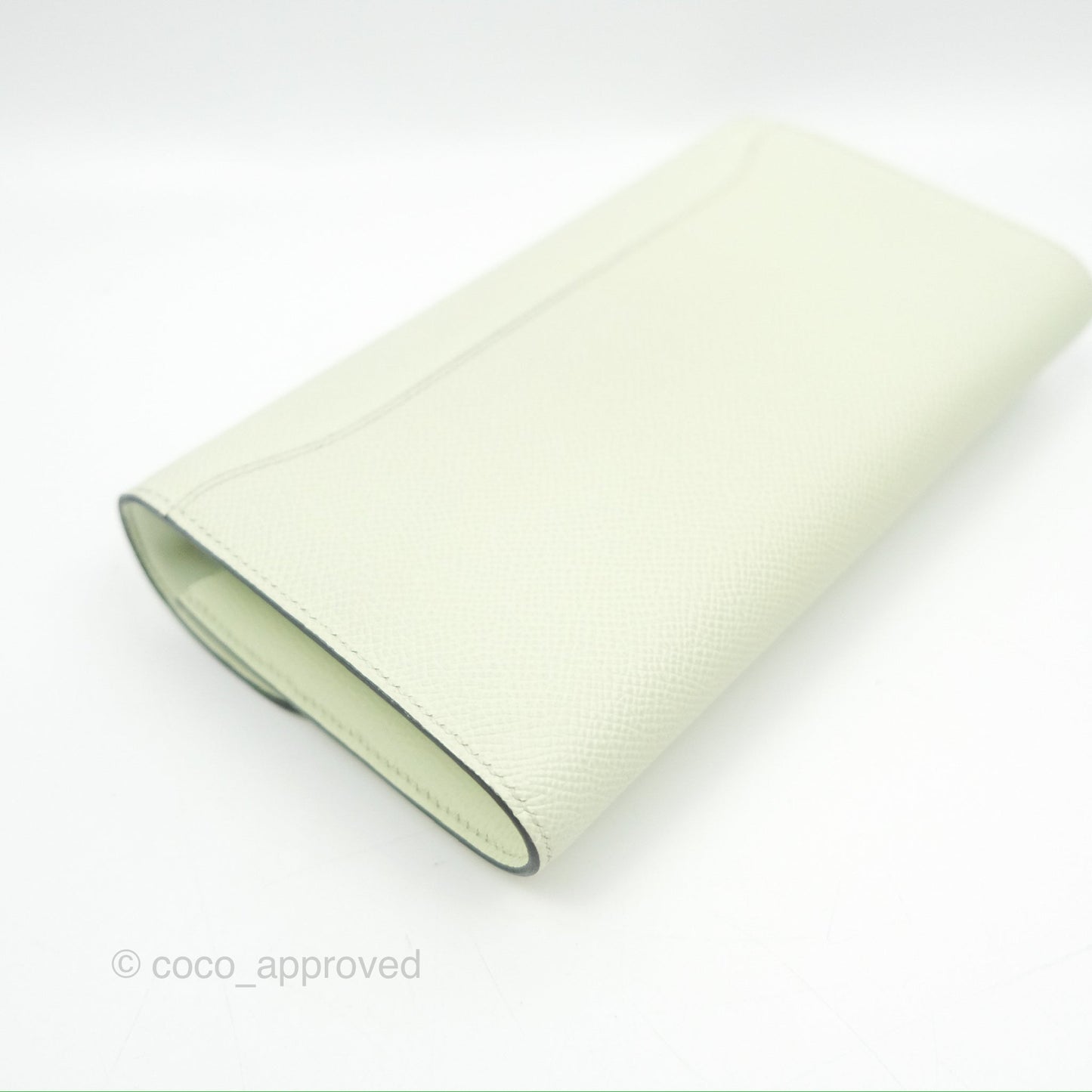 Hermès Constance To Go Wallet Vert Fizz Epsom Palladium Hardware