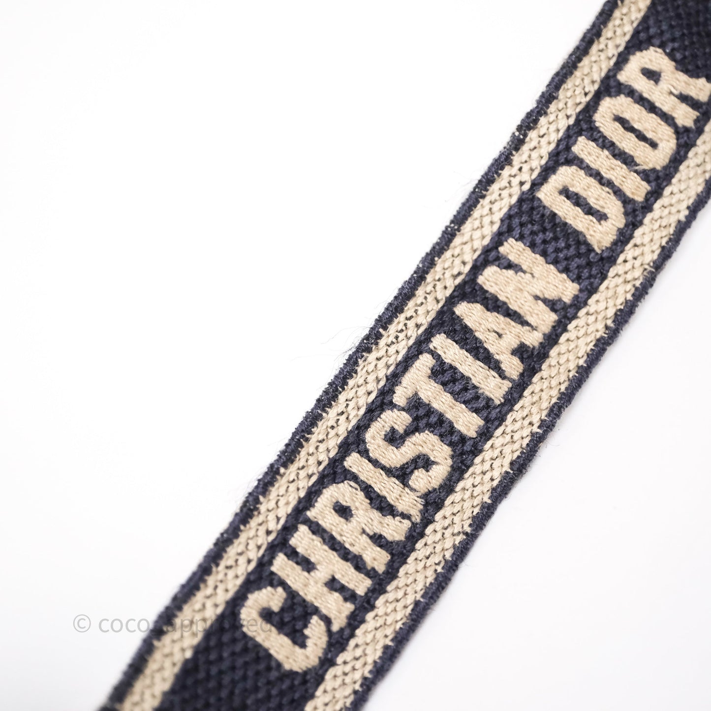 Christian Dior Medium DiorCamp Messenger Bag Oblique Embroidery Blue